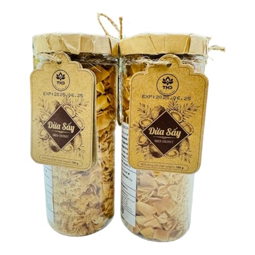 THDココナッツチップス1本(150g) サクサク 甘さと香りがたっぷり 無添加・Coconut Chips・Chip D?a S?y (5本)