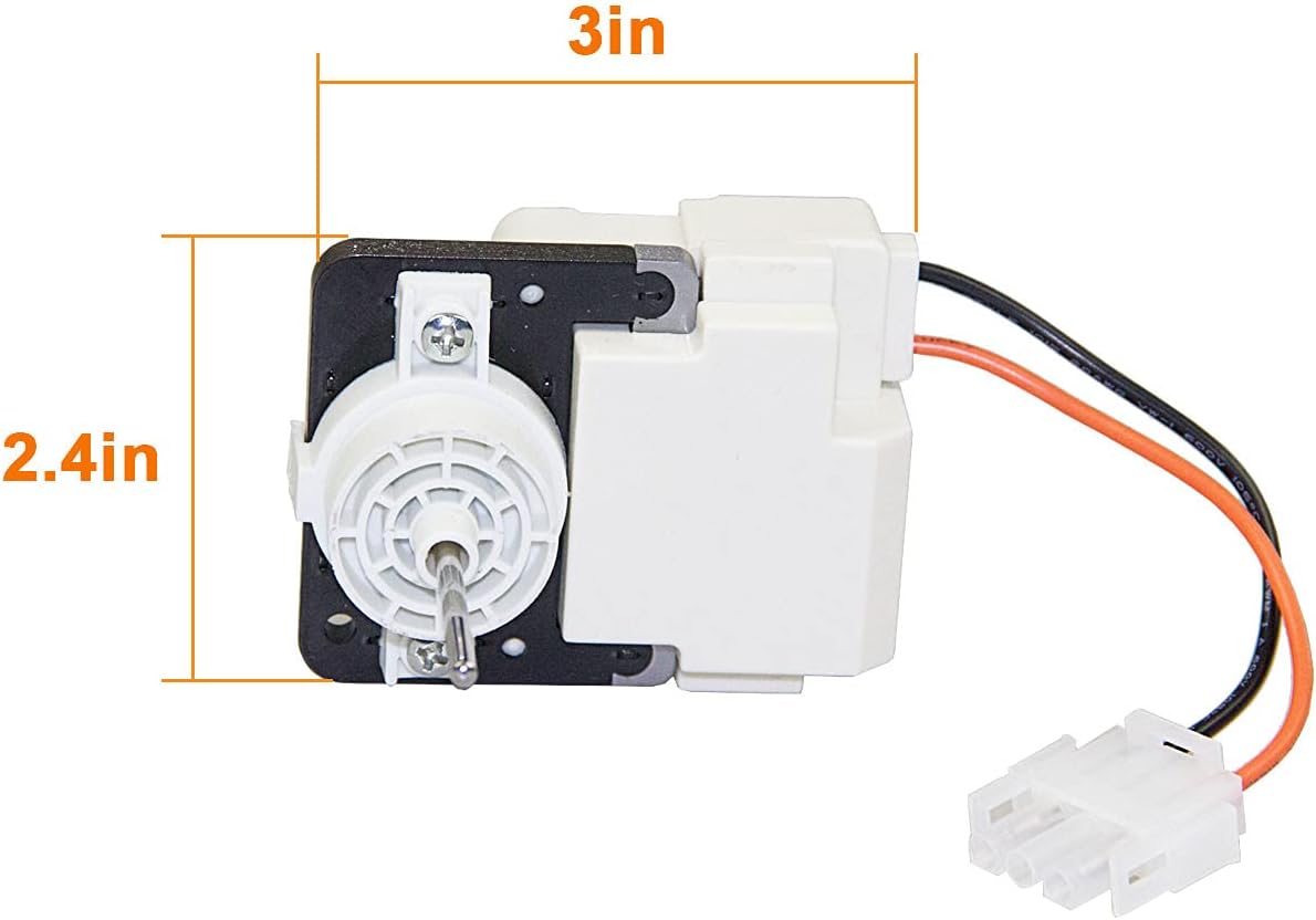 242077705 FDQC18EL4F Blower Motor 242077702 Evaporator Fan Motor for Refrigerators Frigidaire Kenmore Electrolux 5304514392 A03788604 242077701 242219201 AP6892595
