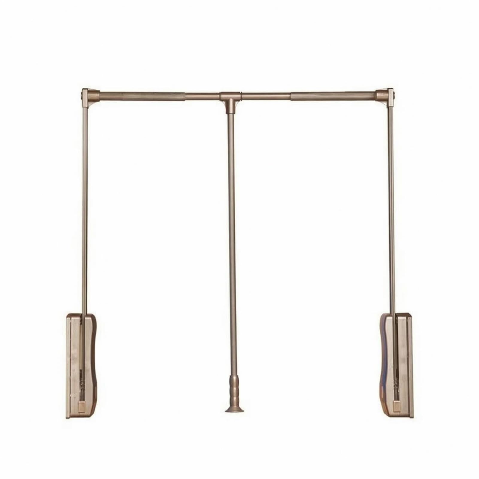 Colcolo Armario Exnsible Resisn | lescópico, Retráctil, Ropa Exnsible, para Vestidor, Marrón, 550-700mm