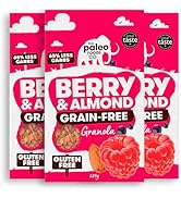 The Paleo Foods Co. Berry & Almond Granola | Low Carb, Keto Friendly, Grain, and Gluten Free, Veg...