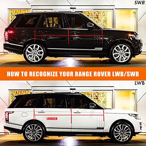 Image of Waterproof Car Covers Replace for 2009-2025 Land Rover Range Rover SWB, 6 Layers All Weather Car Cover with Zipper Door & Windproof Bands for Snow Rain Dust Protection