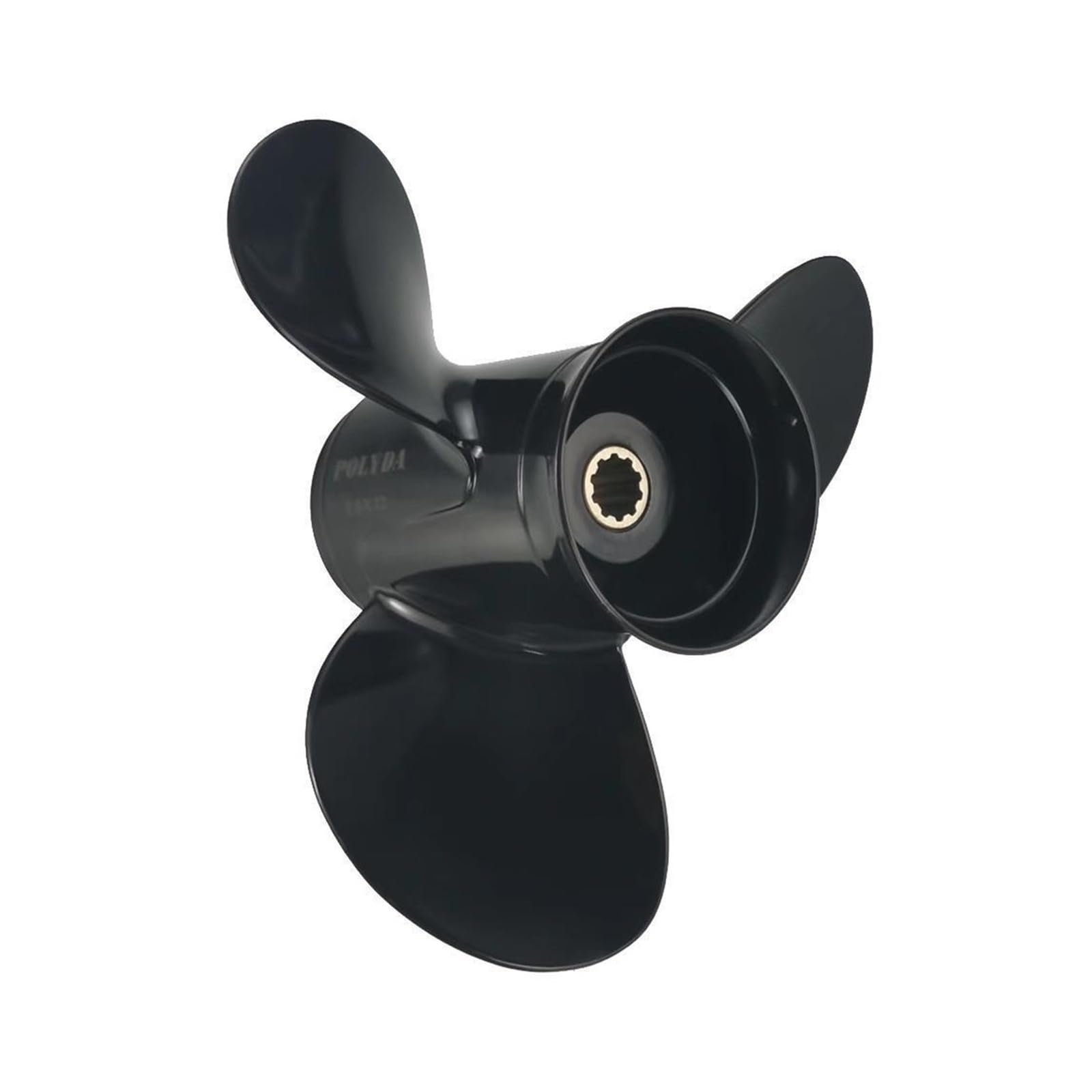 Outboard Propeller, 25-30HP Aluminum Alloy Propeller, Marine Outboard Propeller(9.9X14)