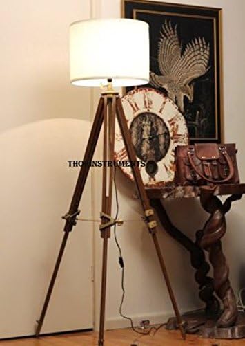 Thor Vintage Classic Tripod Floor Lamp Nautical Floor Lamp Home Decor lamp Rustic Vintage Home Decor Gifts