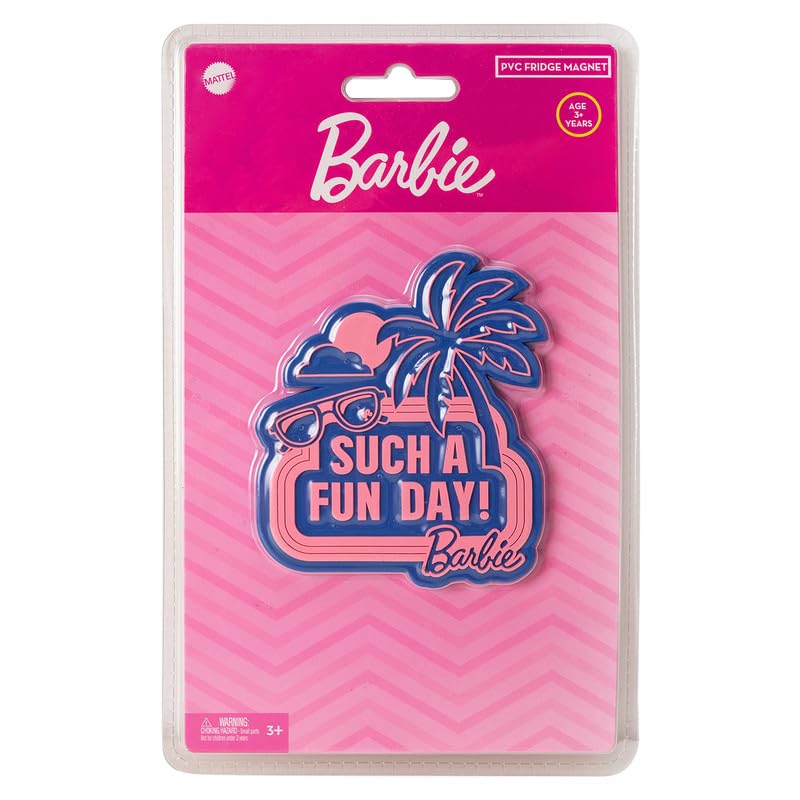Barbie Character PVC Refrigerator Magnet | Kids Room Décor | Strong Magnetic Grip