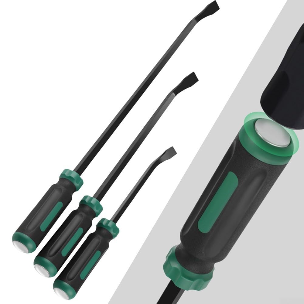 Herramientas de palanca para reparación de automóviles, construcción robusta con asas ergonómicas y tapa compatible con martillo (18 pulgadas)