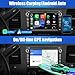 Junsun 4Core Car Radio Stereo for Chevrolet Chevy Silverado Tahoe GMC Sierra Yukon 2007-2013, 7 inch Touch Screen Head Unit with Android 13 Carplay/Android Auto SWC GPS WiFi Bluetooth FM
