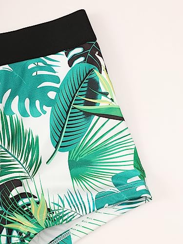 Underwear for Men Breathable Trunks Underwear Digital printed fabric men's stretch waistband Boxer-short Pack of 53