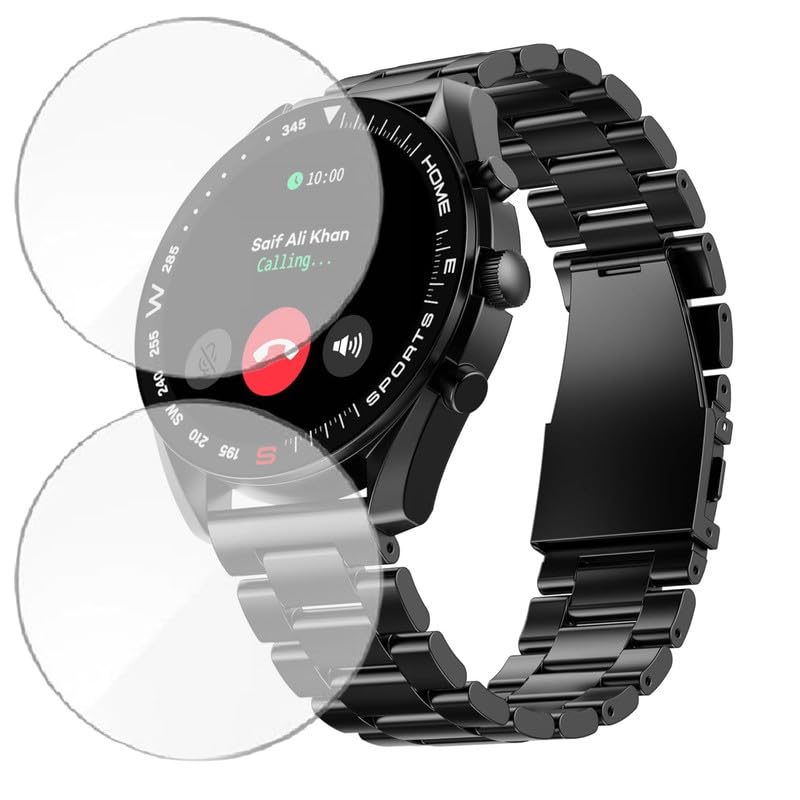 Image of 2-Pack | Screen Protector Guard for GOBOULT Mirage | 1.39 inch | Smartwatch - Flexible & Ultrathin TPU Film, Scratch Resistant, Bubble Free - Not Tempered Glass
