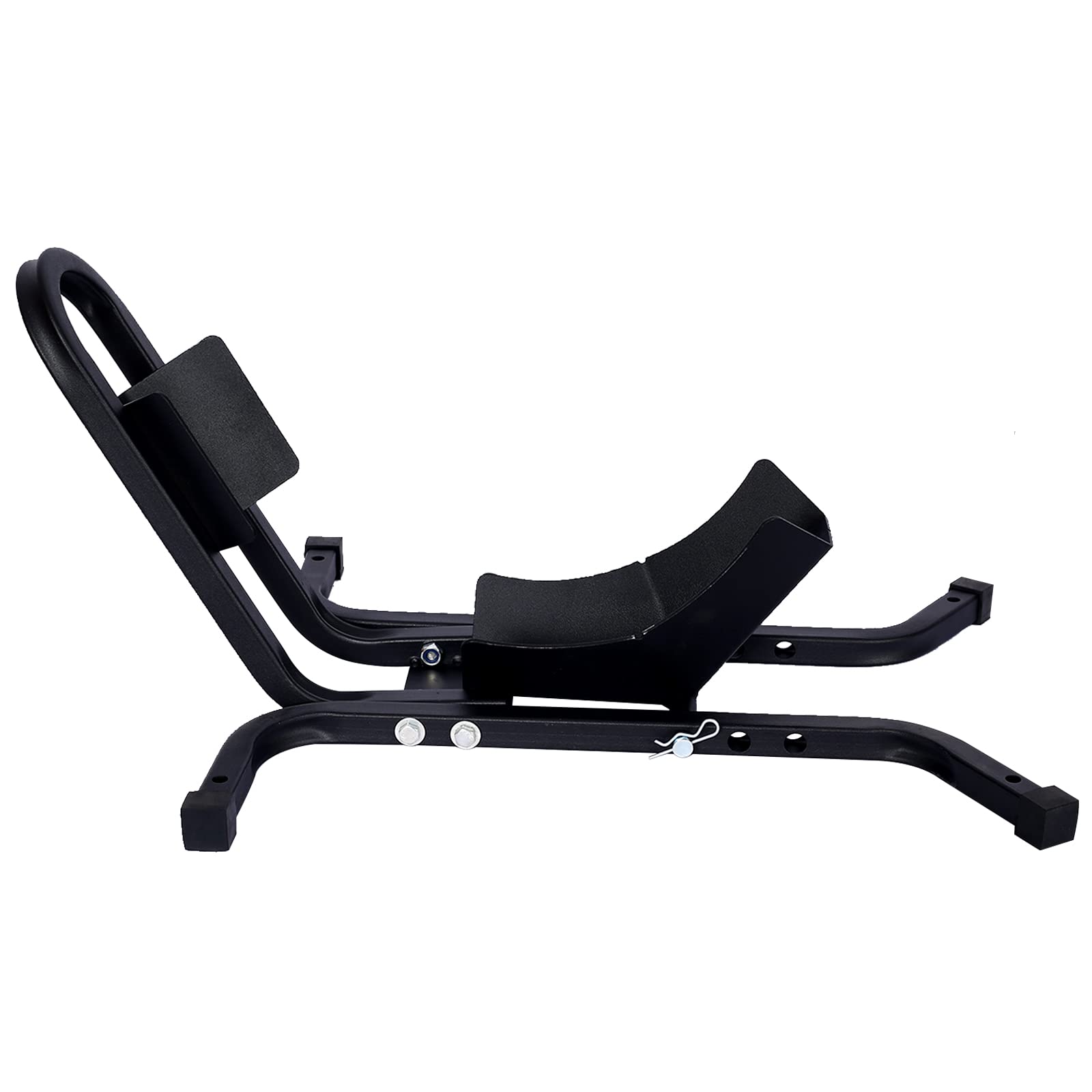 ZeHuoGe Adjustable Motorcycle Wheel Chock Stand, 1200lb Capacity Heavy-Duty Motorcycle Stand Wheel Tire Chock with 4 Sets Tie Down, Motorcycle Trailer for 17