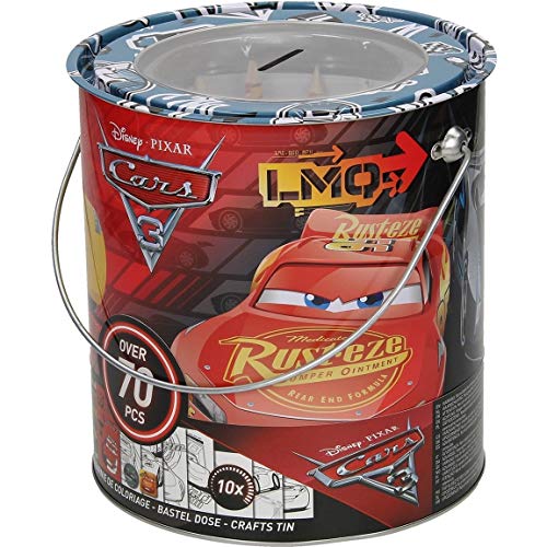 Preisvergleich Produktbild Disney basteldose groß Cars 43-teilig