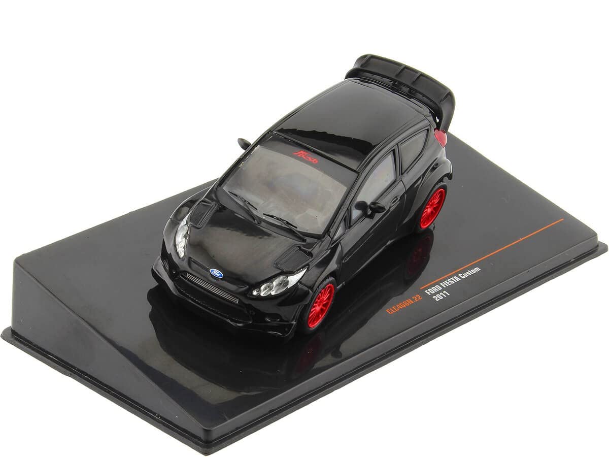 2011 Ford Fiesta MK7 Custom Black 1:43 IXO Models CLC468N