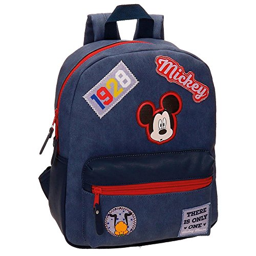 Mochila pequeña Mickey Parches