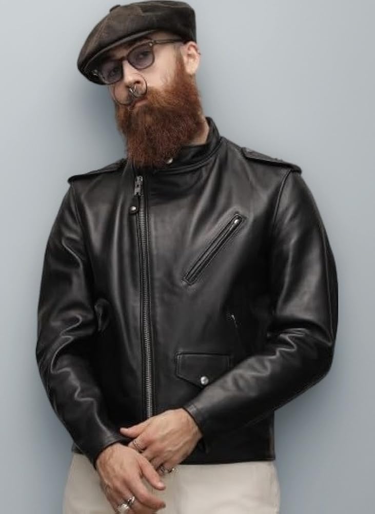Schottライダース Schott N.Y.C 牛革 ステアハイド 641XX 60's シングルライダース