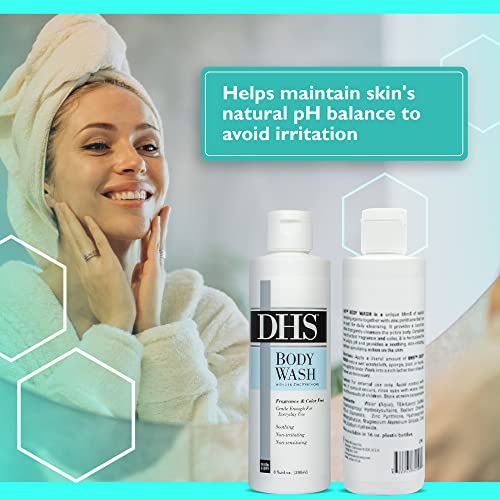 Person & Covey Dhs Body Wash - Hydrating Body Wash/Cleanser/Safe And Sensitive Body Wash For Kids/Hypoallergenic Body Wash With Zinc Pyrithione / 8 Oz #TOP4