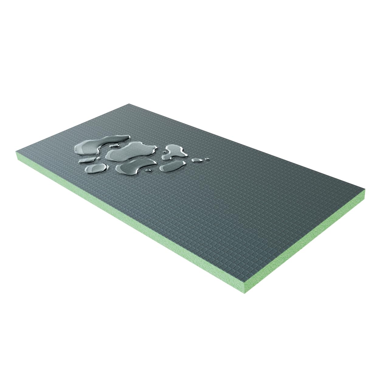 Pannello di Costruzione da Piastrellare in Estruso Polistrirene Rigido XPS Isolamento della Casa e del Bagno 2500x600X25 mm (5 pezzi/set)