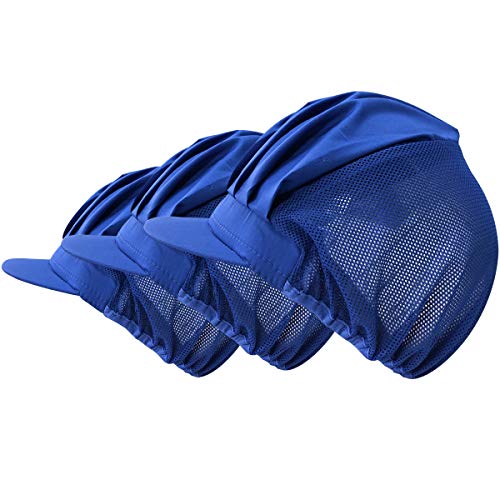 Adjustable Chef Cap Cooking Kitchen Hat Food Service Hair Nets Mesh Brim Reusable Restaurant Vent Beanie