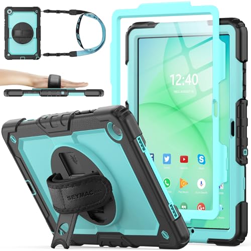 SEYMAC stock 360° case for Galaxy Tab A9+ 11" with screen protector