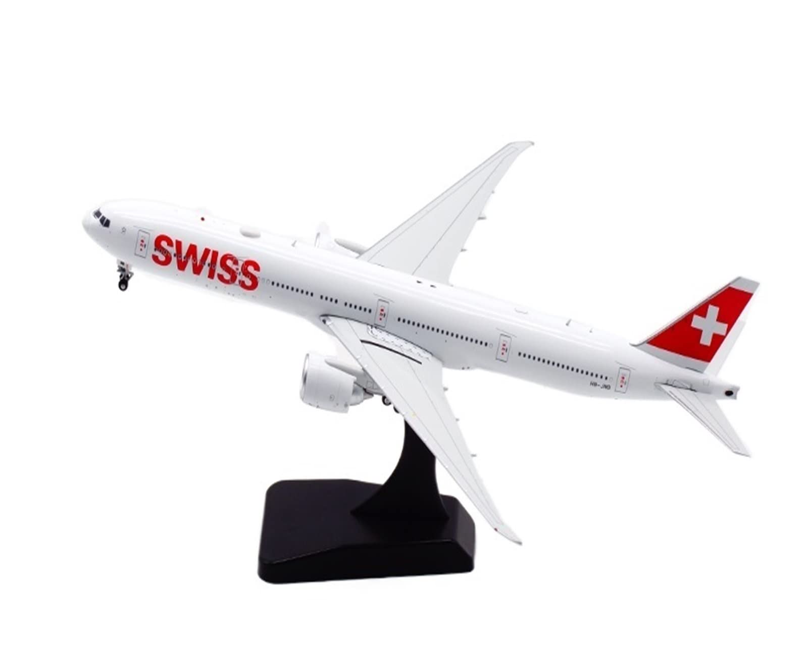 Amazon.co.jp: 1:400 スケール Swissair B777-300ER HB-JNB 合金航空機