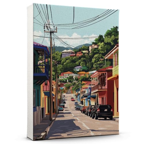 Trinidad And Tobagos Poster Print, Caribbean Poster Wall Art, Trinidad And Tobagos Decor Travel Poster, Caribbean Travel Gift, Housewarming Gift - 99AZ1394