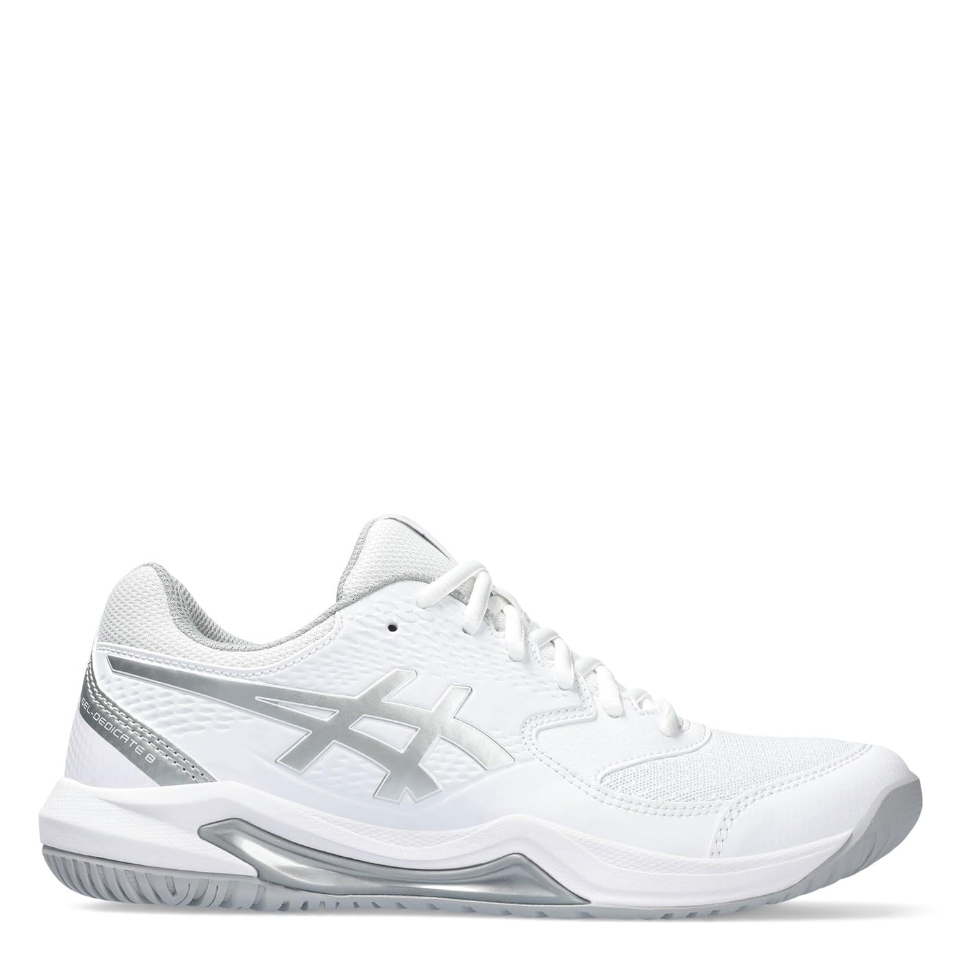 ASICS Dedicate 8 Donna Tennisschuhe Weiß Silber