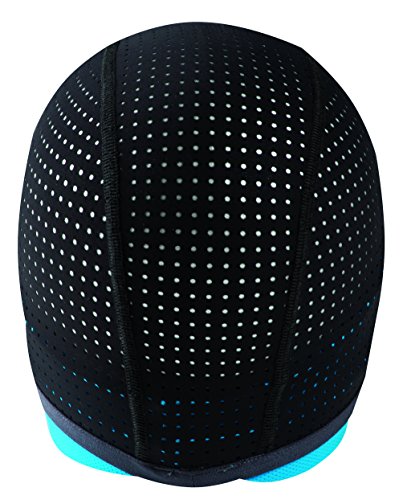 Arena Touca Smartcap Aquafitness Preto/ Azul Turquesa