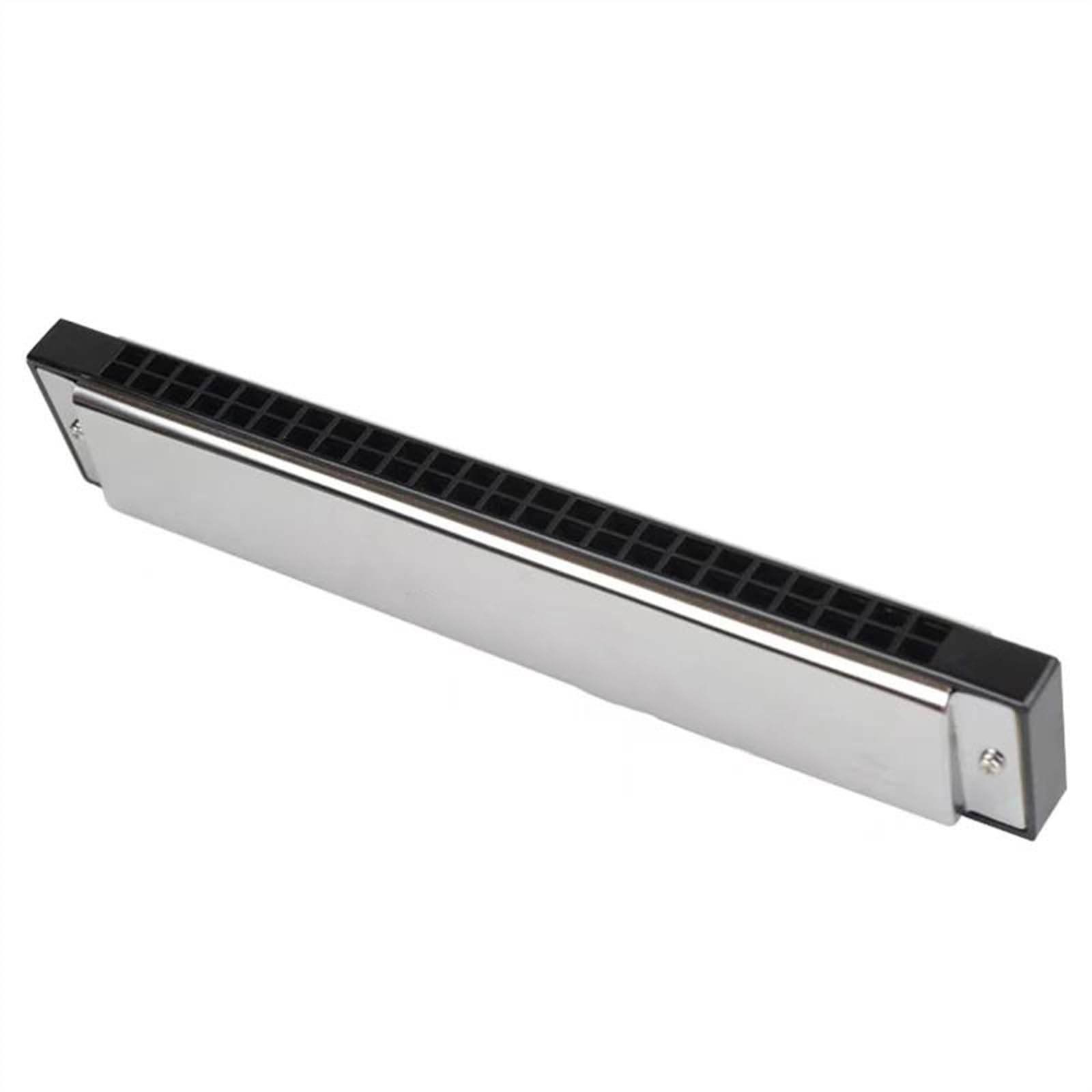 24-otworowa harmonijka wibracyjna Blues Harp Keys Instrument trzcinowy z żywicy ABS Zestaw Harmonijki Ustnej(Color:Bb)