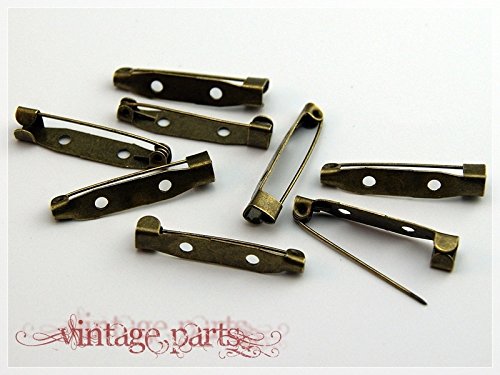 10 Brisuren En Bronze Vintage, Boucle D'Oreille Battable