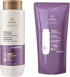 KIT LUMINA SHAMPOO MATIZACAO E RESTAURAÇÃO COM REFIL