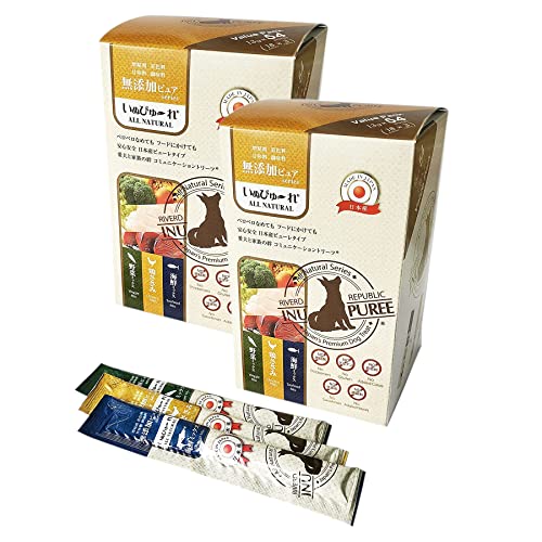 日本産 犬用おやつ いぬぴゅーれ 無添加ピュア PureValue5 バラエティボックス 108本入