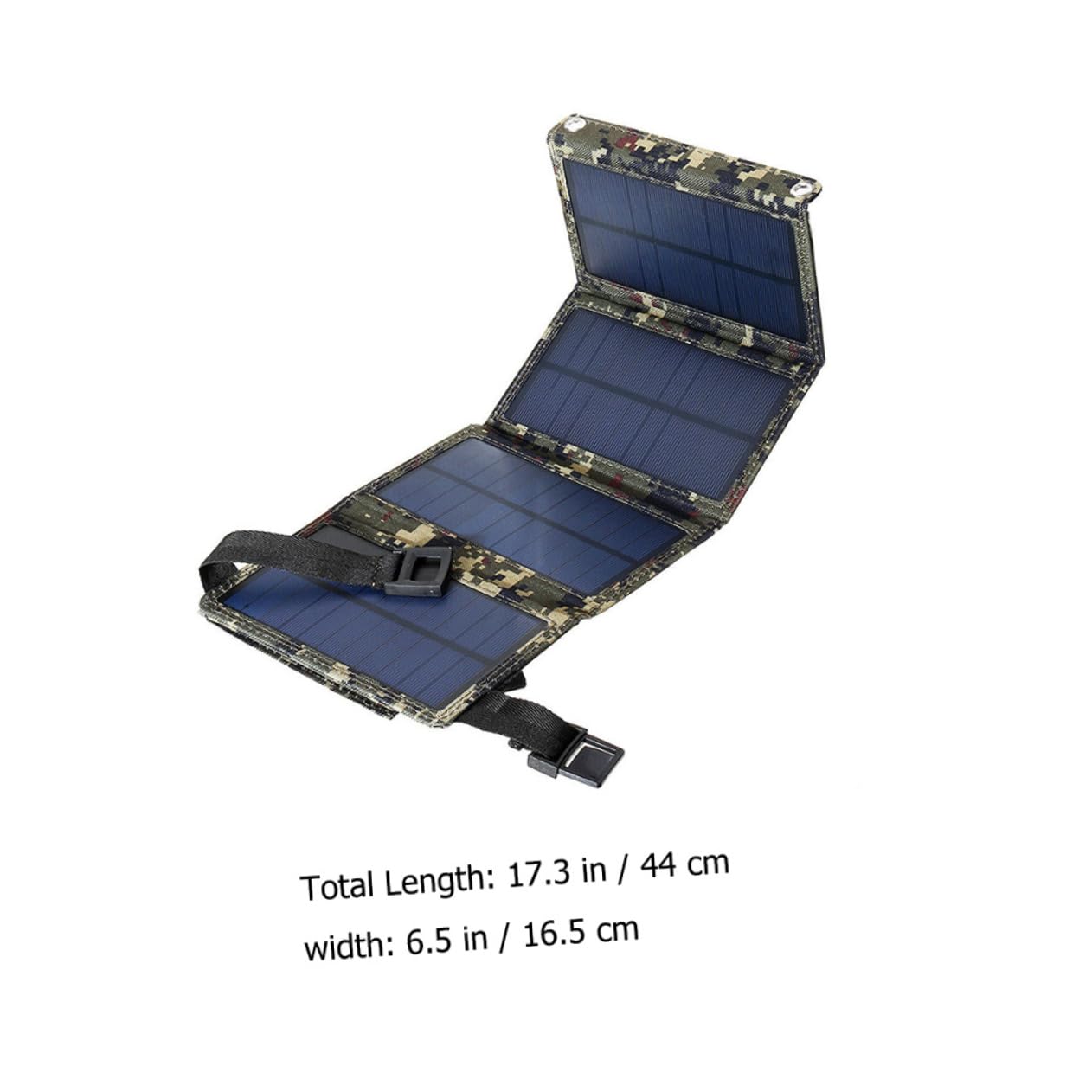 Cargador de Panel Solar Portátil 10w Salida USB y Pet