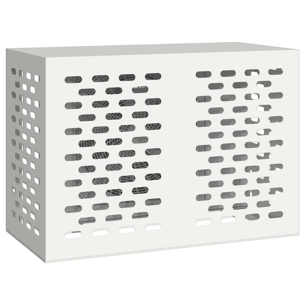 vidaXL Copertura per condizionatore d'Aria 100 x 50 x 70 cm Bianco Impermeabile Resistenza Invernale