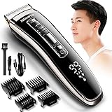 電動バリカン 2020年最新版 ヘアカッター 充電·交流式 ヘアクリッパー 3段階調節可能 防水 アタッチメント付き 0.4-20.5mm対応 長時間使用 散髪・ショートヘア用 子供・家庭・業務用 プロ仕様 水洗い可 取り外し可 安心保証 日本語説明書付き PSE認証済
