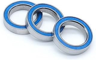 Rodamiento rígido de bolas ABEC-7, 3 piezas, 6700-2RS, azul, 10 x 15 x 4 mm