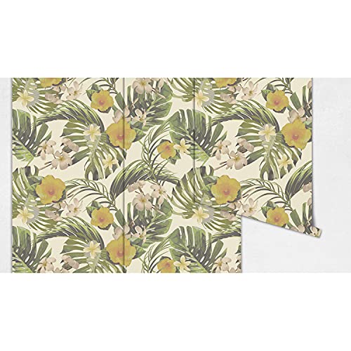 Papier peint Rêve tropical 104x70cm en latex lavable et anti-reflets pour meuble - 5
