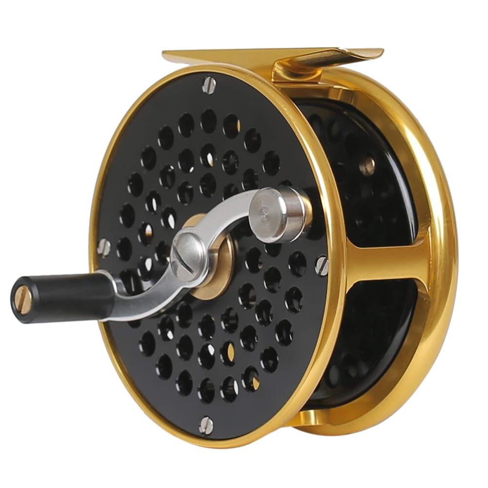 Vintage Classic Fly Fishing Reel,Right/Left Handle Position, Click and Pawl Fly Reel 3/4wt 5/6wt 7/9wt