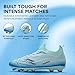 RUNIC Men’s Soccer Cleats – Lightweight Speed & Grip – Ankle Sock for Control, Comfort & Stability on All Pitches