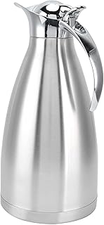 Izolowany Próżniowo Dzbanek, Dzbanek Termiczny ze Stali Nierdzewnej, Dzbanek Termiczny ze Stali Nierdzewnej z Podwójną ścianką Izolacyjną, Dozownik do Napojów z Herbatą Wodną,(#1)