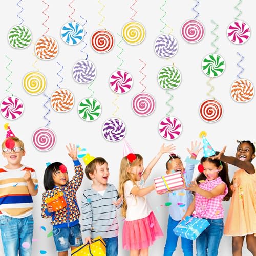 72Ppcs Candyland Party Decorations