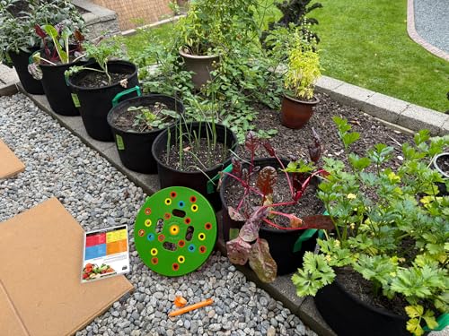 Hand Pollinator + Seeding Circle Conjunto para Jardín miniatura 4