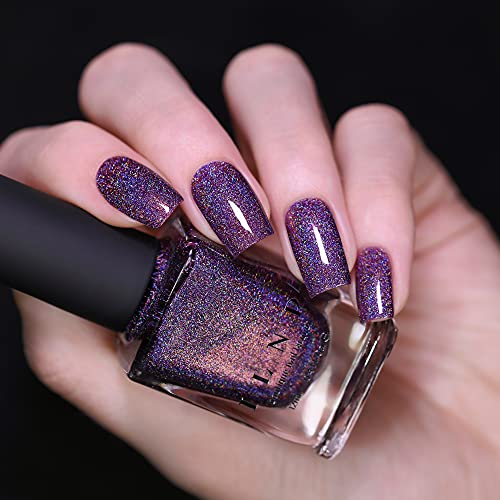 Image of ILNP First Dance - Stunning Deep Plum Ultra Holo Nail Polish