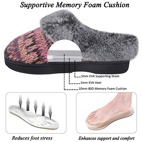 Women's Memory Foam Moccasin Slippers - image 4