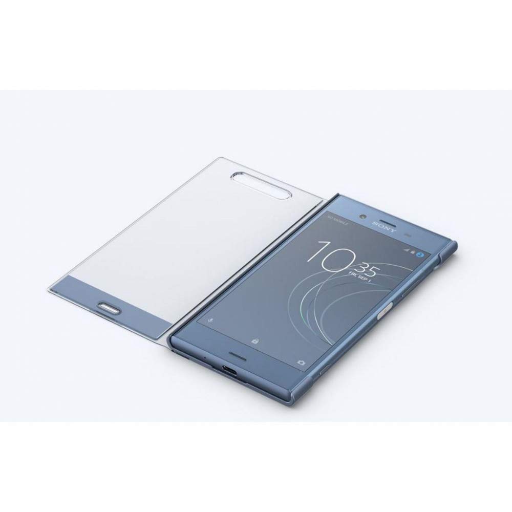 Sony Mobile Style Cover Touch Sensitive Protective Case for Xperia XZ1 - Blue