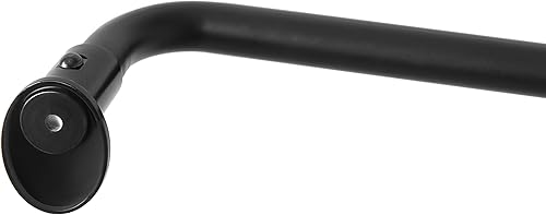 Miniatura 3 de Barras de cortina Eclipse Clinton, barra de cortina oscurecedora, barra de cortina ajustable envolvente de 58 de pulgada, barras de cortina para