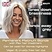 Smart Beauty Platinum Blonde Hair Dye Permanent, with Plex Anti-Breakage Technology that Protects Rebuilds Restores Hair Structure, Permanent Hair Colour, Bleach Hair Dye, Vegan, Cruelty Free