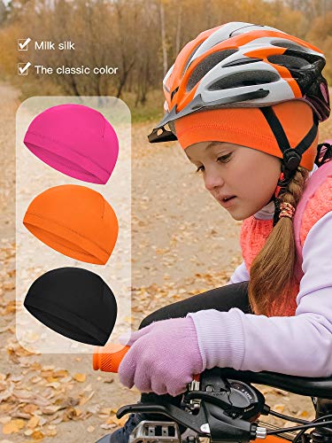 Image of Geyoga 6 Pcs Kids Skull Caps Helmet Liner Hats