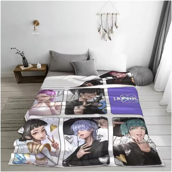 Demon Hunters Decorative Blanket