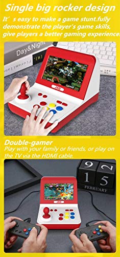Image of New JXD classic nostalgia big rocker retro Multiplayer mini arcade console Dual-core 32GB build in 9000 games more than 10 simulators such as mame /CPS /arcade mp3 mp4
