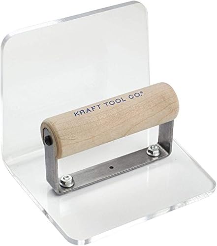 Kraft Tool Kraft PL657T - Herramienta de escalón interior de plástico cónico con radio de 1-1/2 con mango de madera (paquete de 1 unidad)
