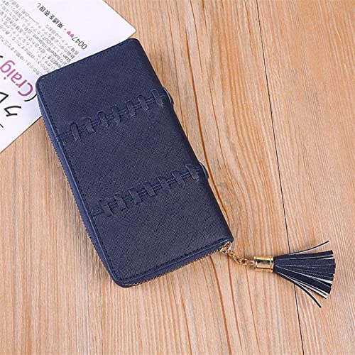 Fashion zipper ladies wallet multi-card position medium and long tassel card bag men's wallet mobile phone bag wallet & card cases2
