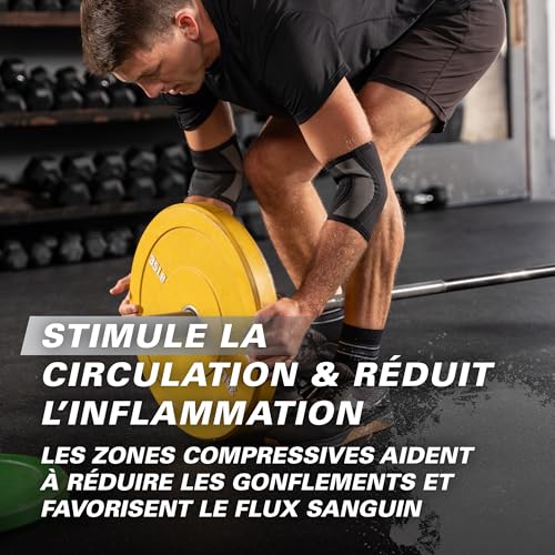 Coudière de compression Harbinger 4mm Pro XL en noir